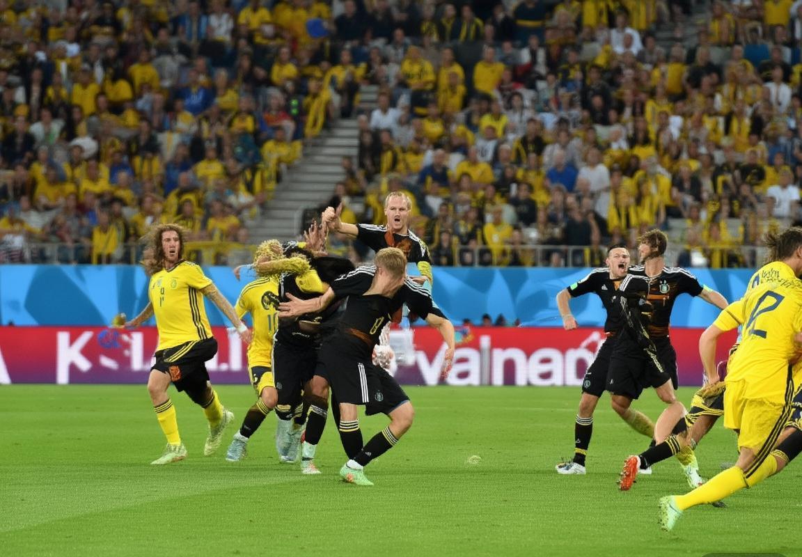 德国世界杯小组赛：德瑞逆风翻盘，瑞典防线崩盘经典逆转(图2)