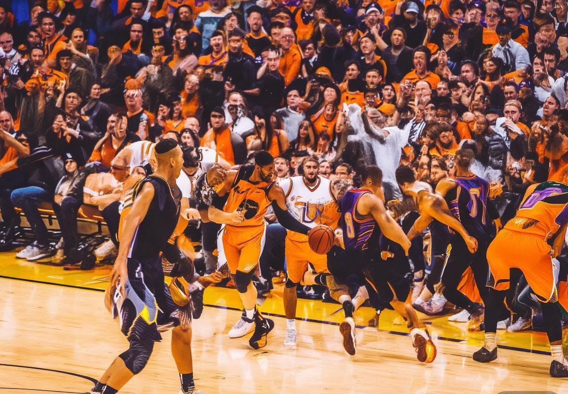 2017年NBA经典对决：勇士VS太阳激战火花四溅(图1)